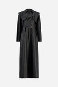 LATEX TRENCH COAT
