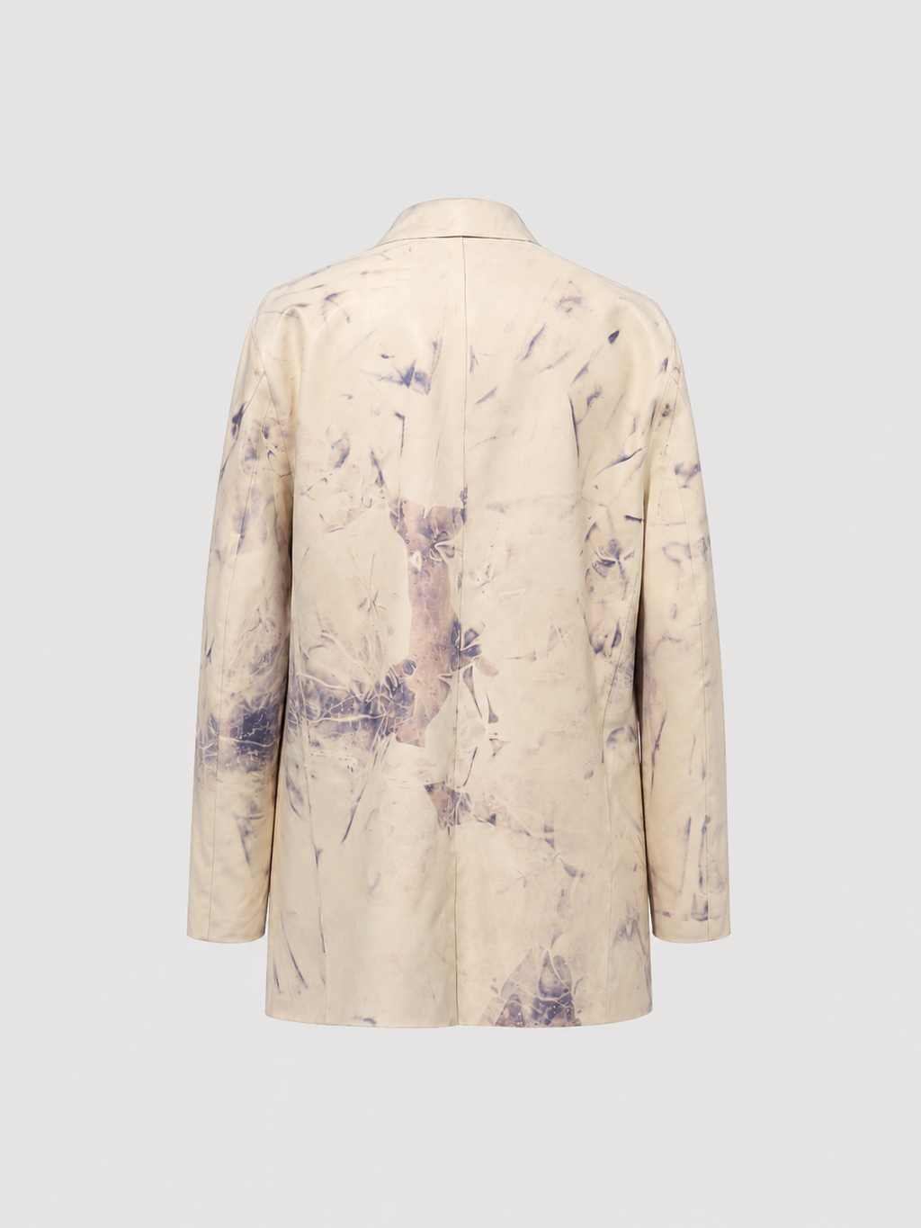 IVORY DYED LATEX BLAZER