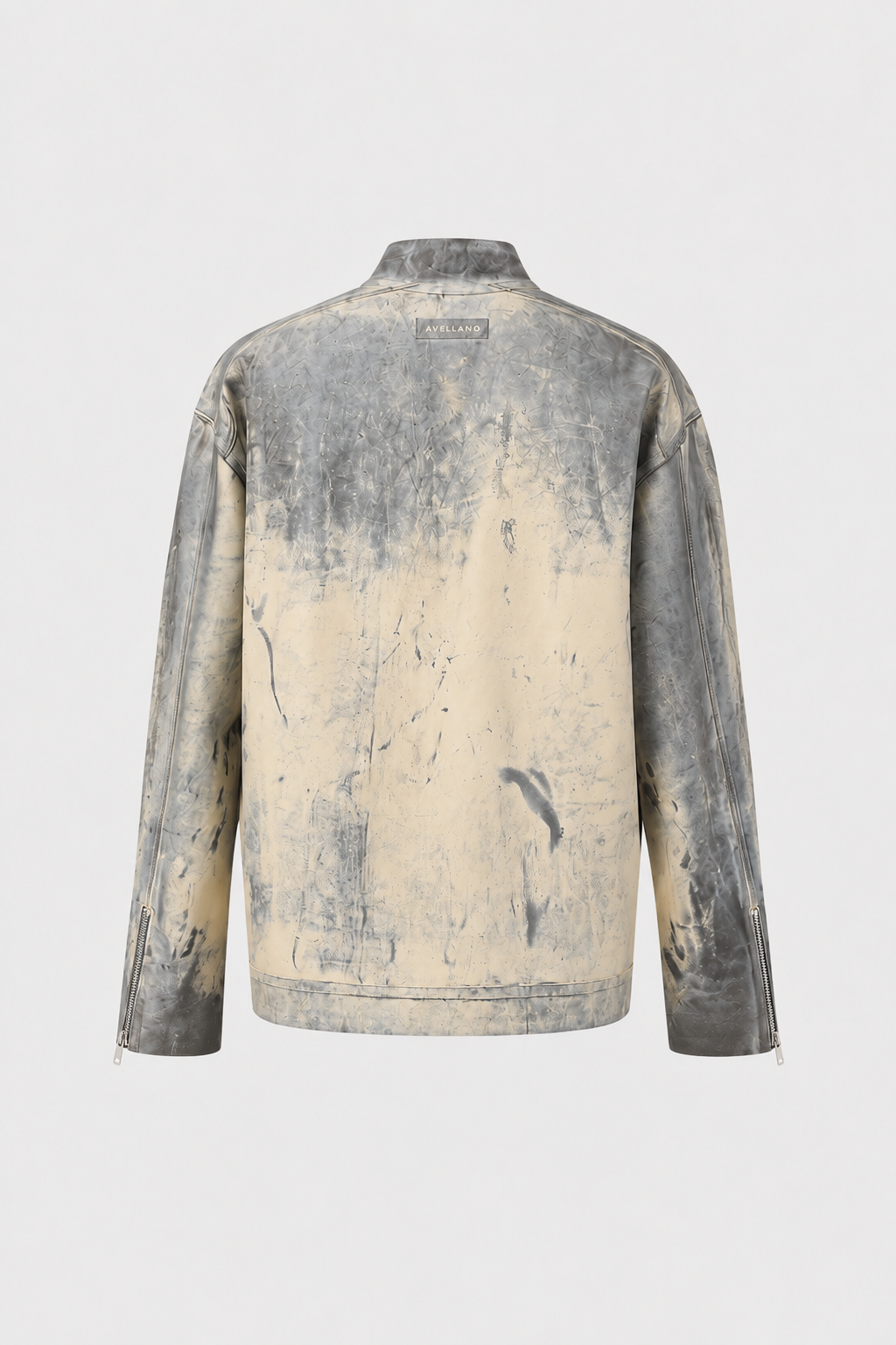 HAND DYED AVELLANO LOGO JACKET