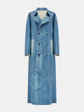 UNIQUE BLUE DYED LATEX COAT