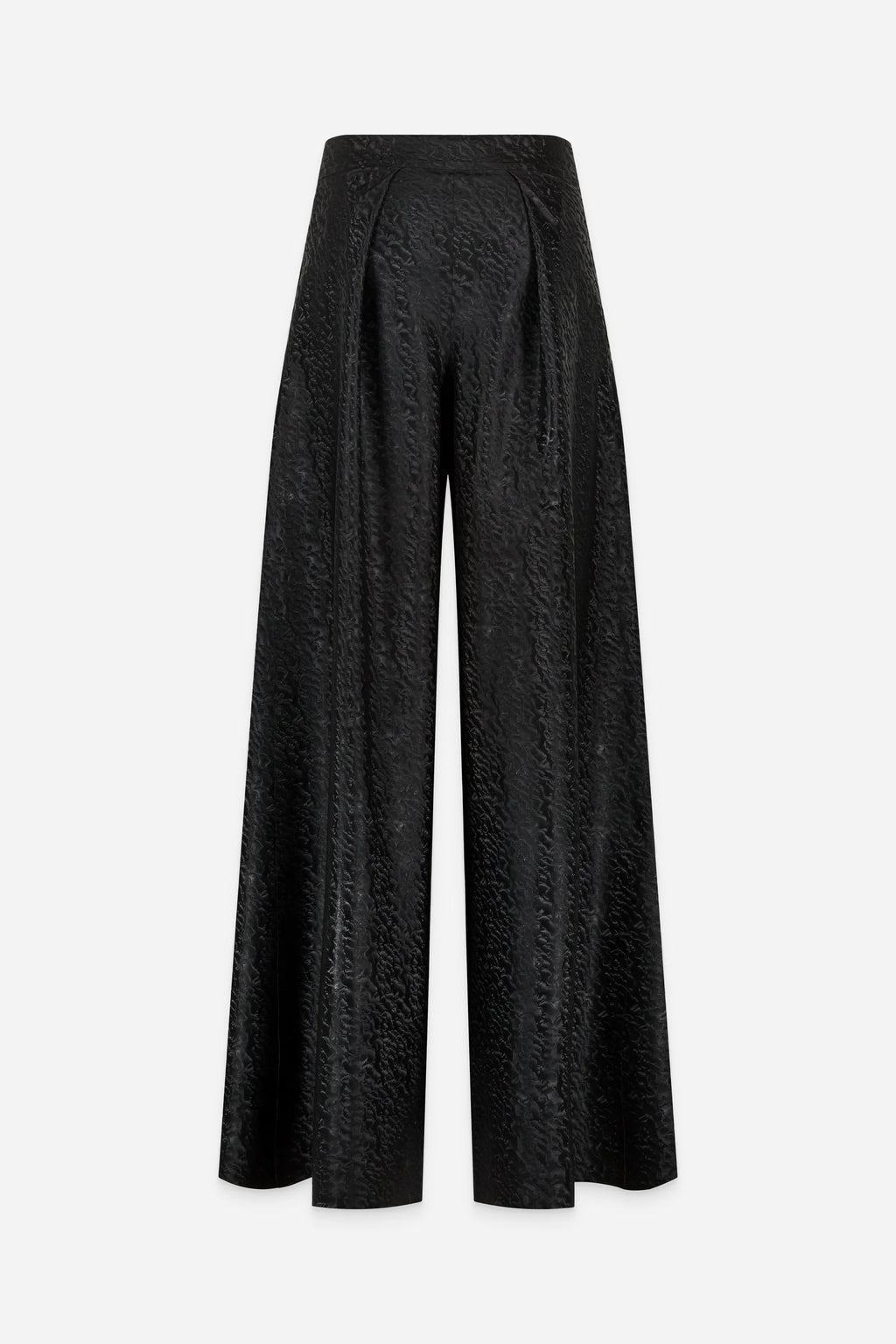 SAMPLE LATEX WIDE PANTS