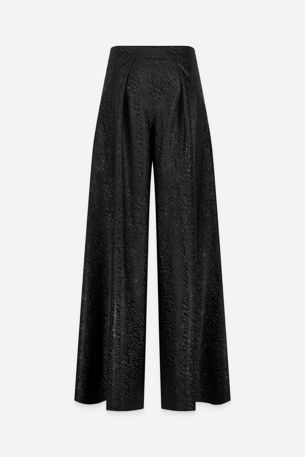 SAMPLE LATEX WIDE PANTS