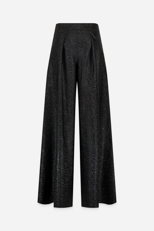 SAMPLE LATEX WIDE PANTS